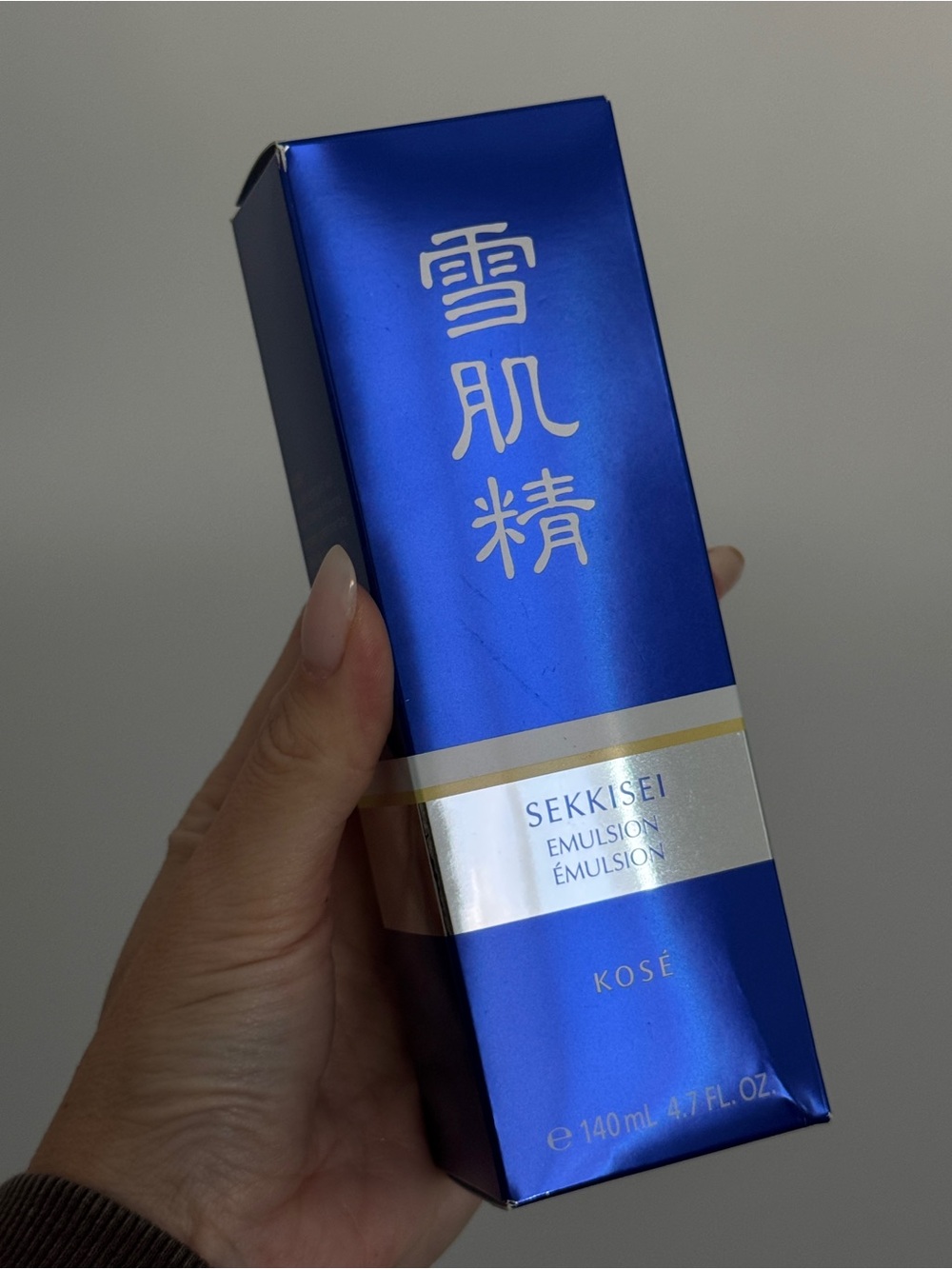KOSÉ SEKKISEI Emulsion Moisturizer — Blue